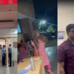 ग्रेटर नोएडा के शारदा अस्पताल में महिला की मौत पर हंगामा, परिजनों ने लगाया लापरवाही का आरोप