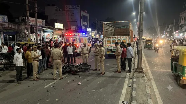 गाजियाबाद: विजयनगर में ट्रक ने 22 वर्षीय युवक को कुचला, इलाज के दौरान मौत; आरोपी चालक की तलाश जारी