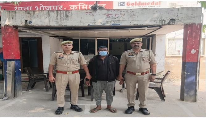 भोजपुर में छात्रा से हैवानियत: अपहरण कर पिलखुवा में बनाया बंधक, मुख्य आरोपी गिरफ्तार, दूसरे की तलाश