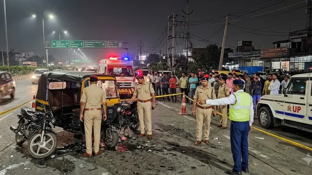 गाजियाबाद में दर्दनाक हादसे: 12 घंटे के भीतर दो अलग-अलग सड़क दुर्घटनाओं में दो लोगों की मौत