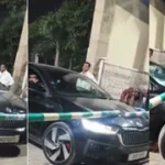 नोएडा की सुपरनोवा सोसाइटी में युवक की दबंगई, गार्डों के सामने कार से तोड़ा बूम बैरियर