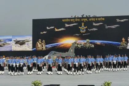 साहिबाबाद में 94वां एयरफोर्स डे: हिंडन एयरबेस पर भव्य परेड, एयर चीफ मार्शल एपी सिंह ने ली सलामी