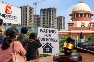 सुपरटेक के अधूरे प्रोजेक्ट्स पर सुप्रीम कोर्ट में सुनवाई: एनबीसीसी के काम शुरू न करने पर कोर्ट नाराज, 16 नवंबर को अगली सुनवाई