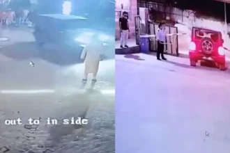 ग्रेटर नोएडा वेस्ट की सोसाइटी में गरबा के दौरान हंगामा, महिलाओं से बदसलूकी का आरोप, बैरियर तोड़कर भागे थार सवार